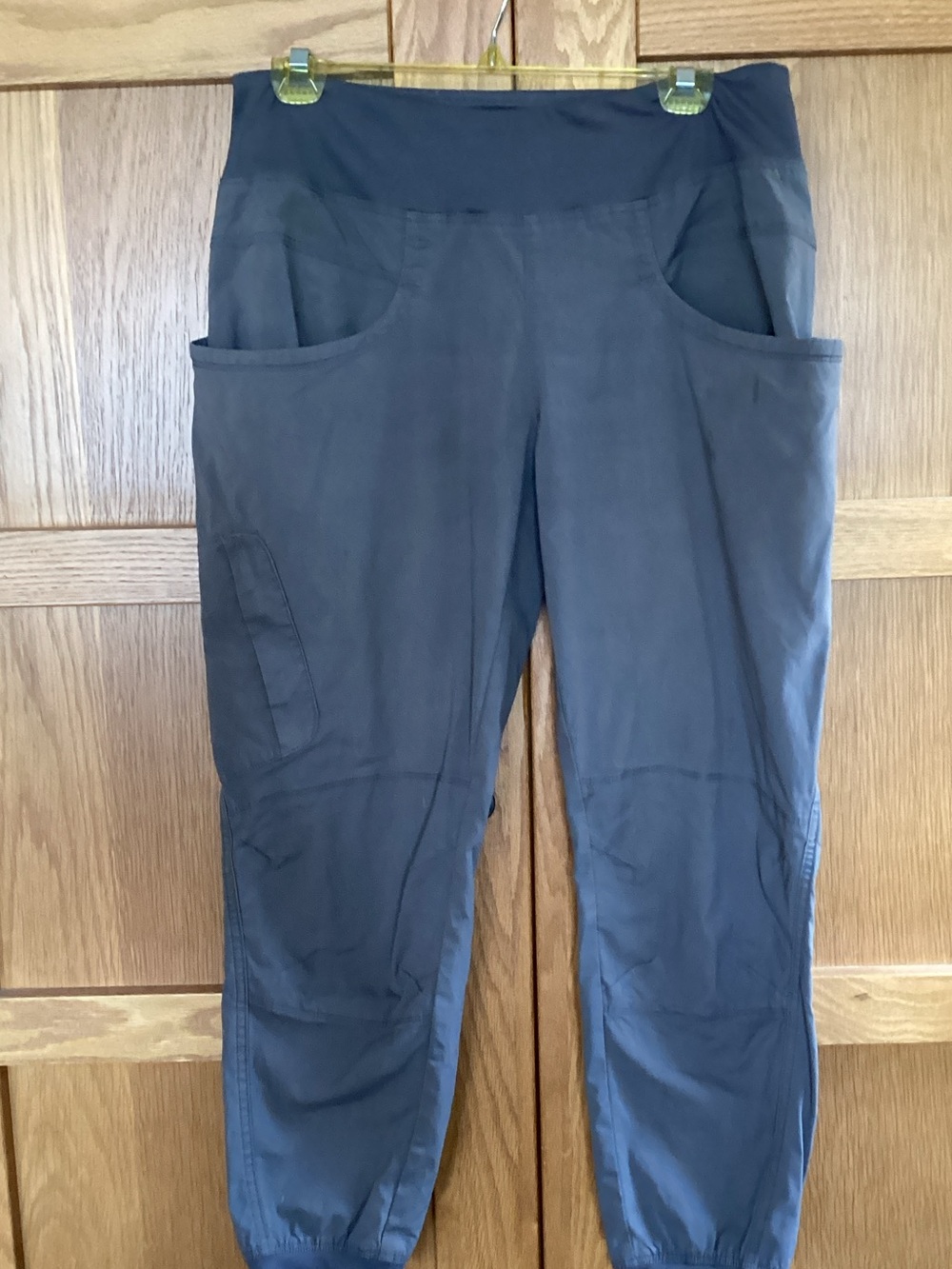 Prana Charcoal Gray Jogger Track Pants